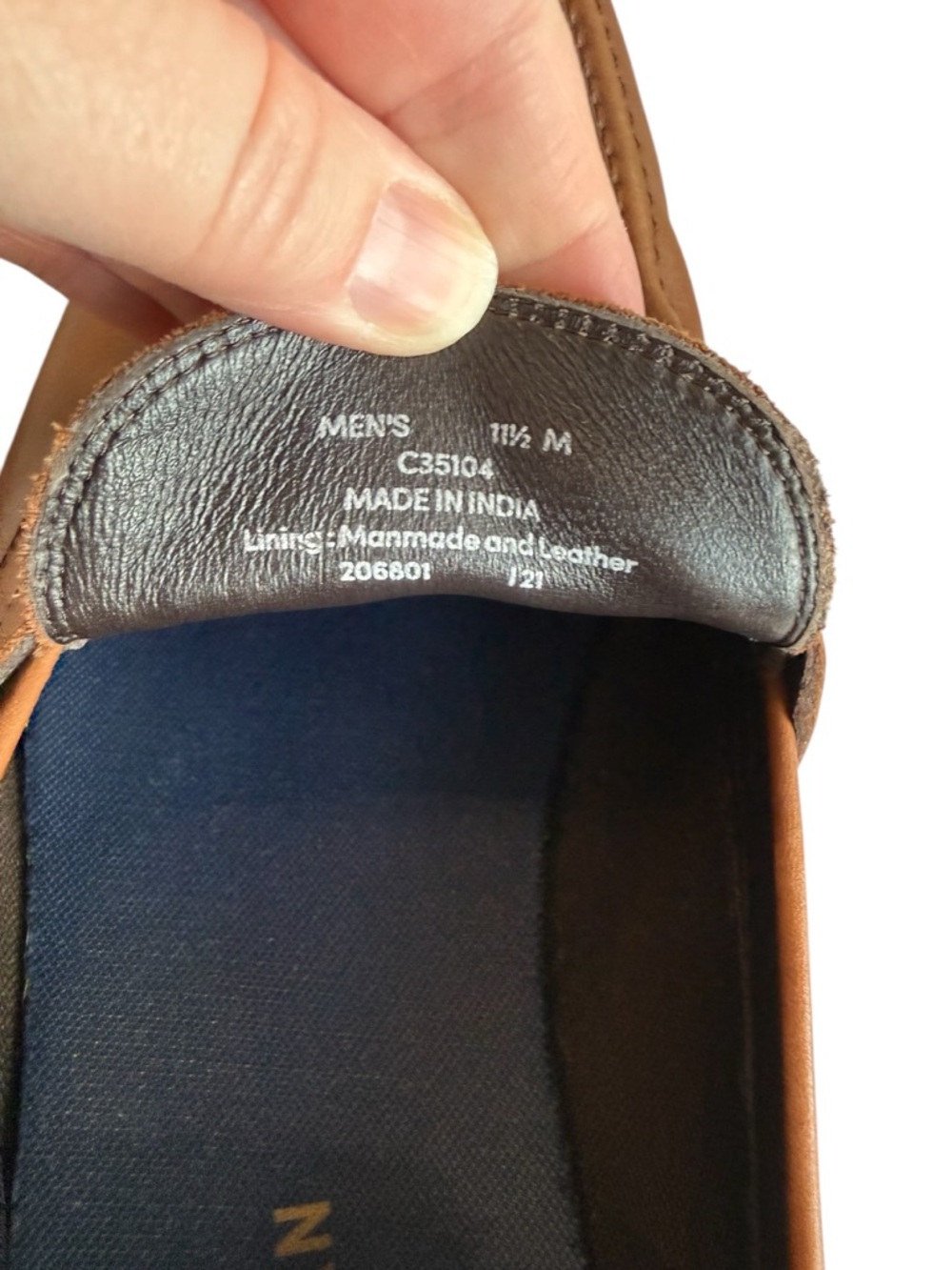 Cole Haan Men’s Tan Leather Penny Loafers - Picture 11 of 11
